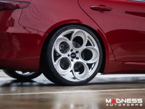 Alfa Romeo Giulia Custom Wheels - set of 4 - KuhlFX - Forged - Gloss Silver 